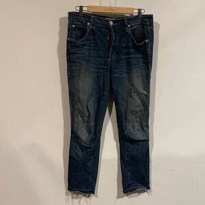 AMO dark wash Men's Blue Jeans